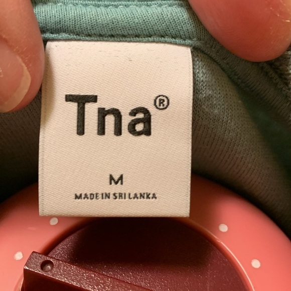 Artizia TNA Mint Green Terry Crop Top - Picture 7 of 11